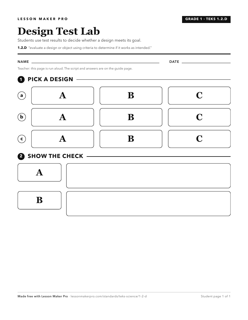 Preview of the 1.2.D printable worksheet