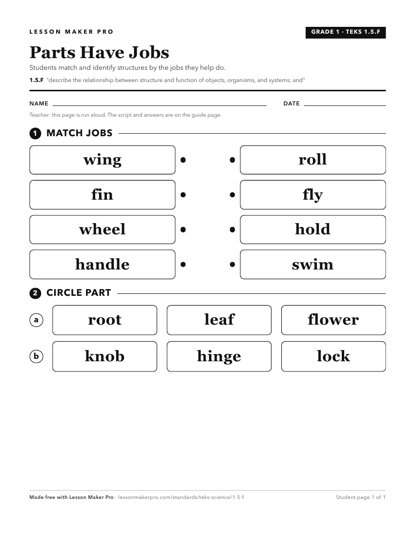 Preview of the 1.5.F printable worksheet