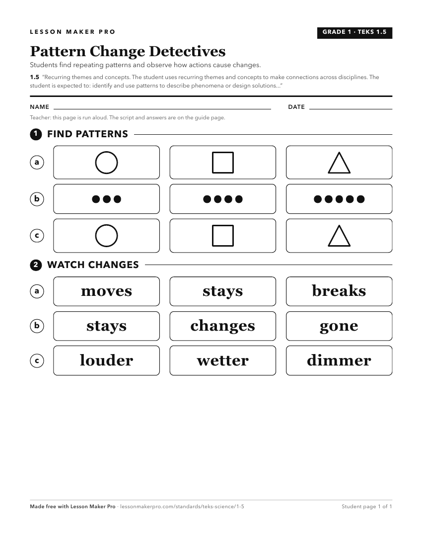 Preview of the 1.5 printable worksheet