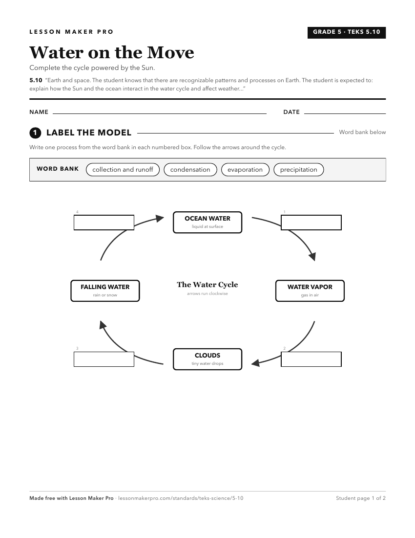 Preview of the 5.10 printable worksheet