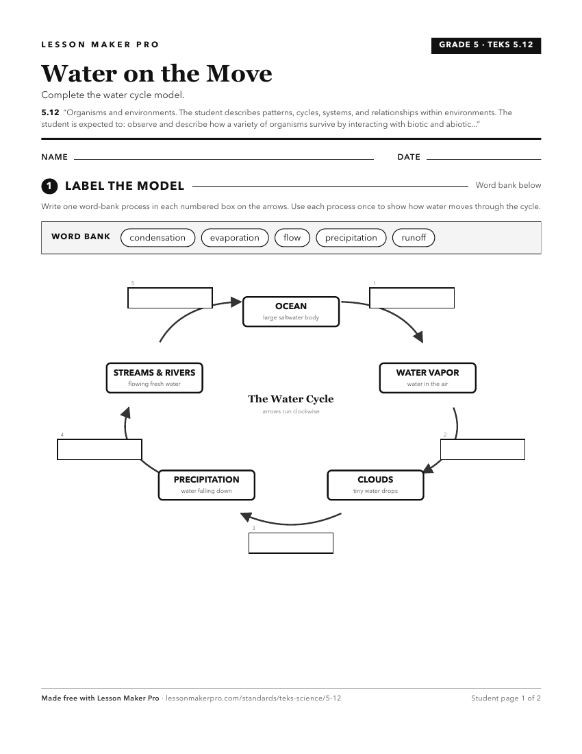 Preview of the 5.12 printable worksheet