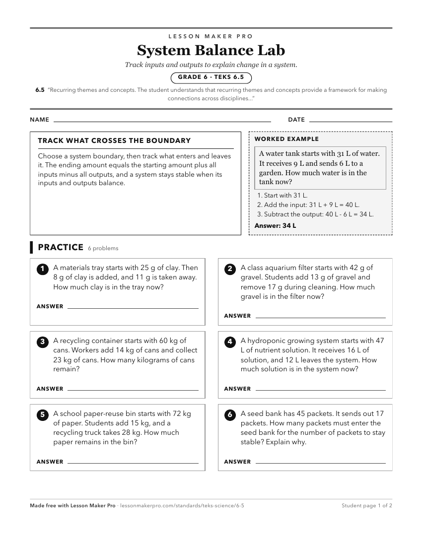 Preview of the 6.5 printable worksheet