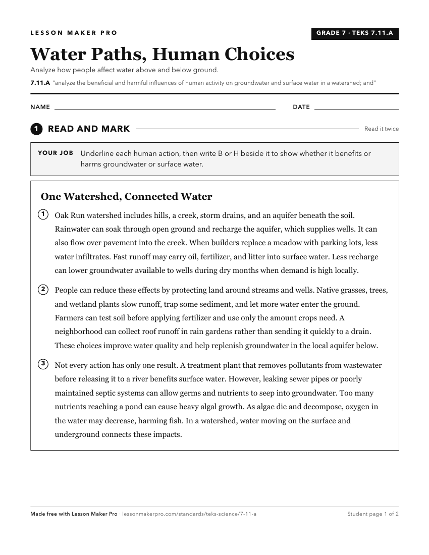 Preview of the 7.11.A printable worksheet