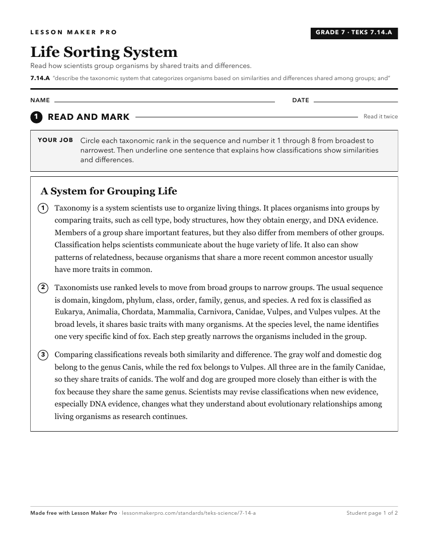 Preview of the 7.14.A printable worksheet