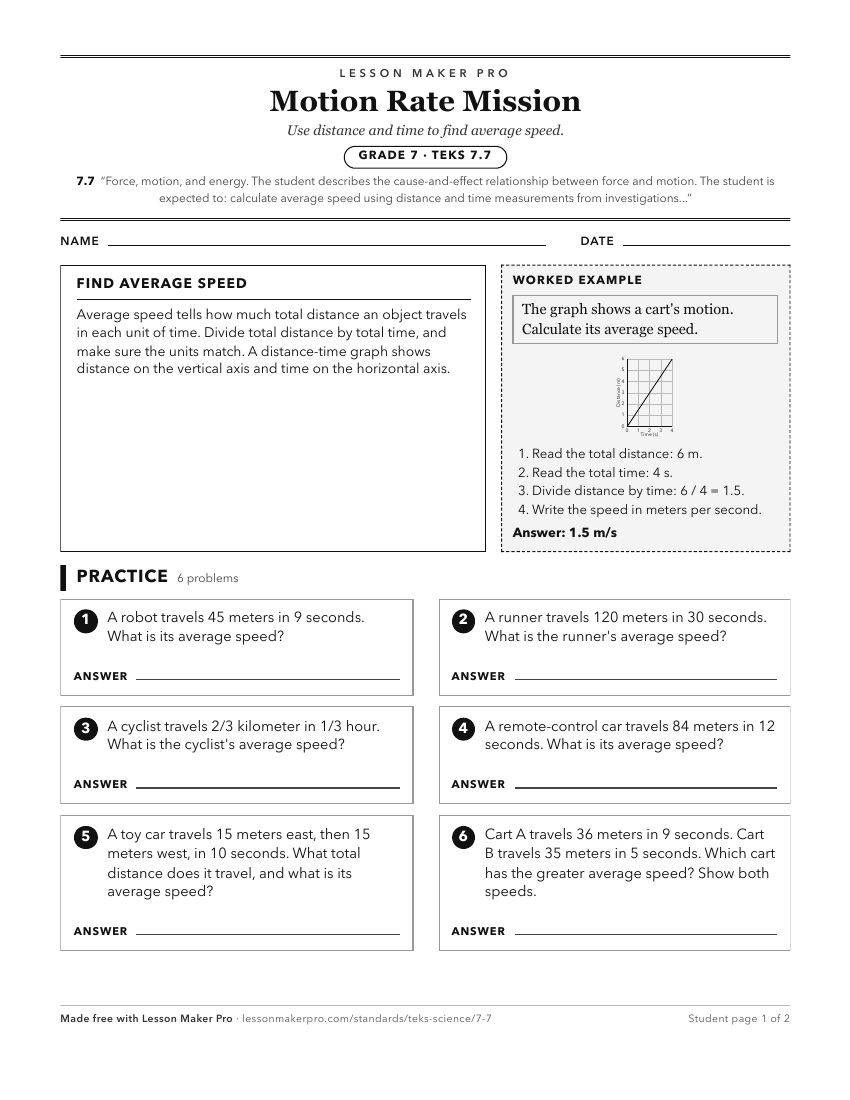 Preview of the 7.7 printable worksheet