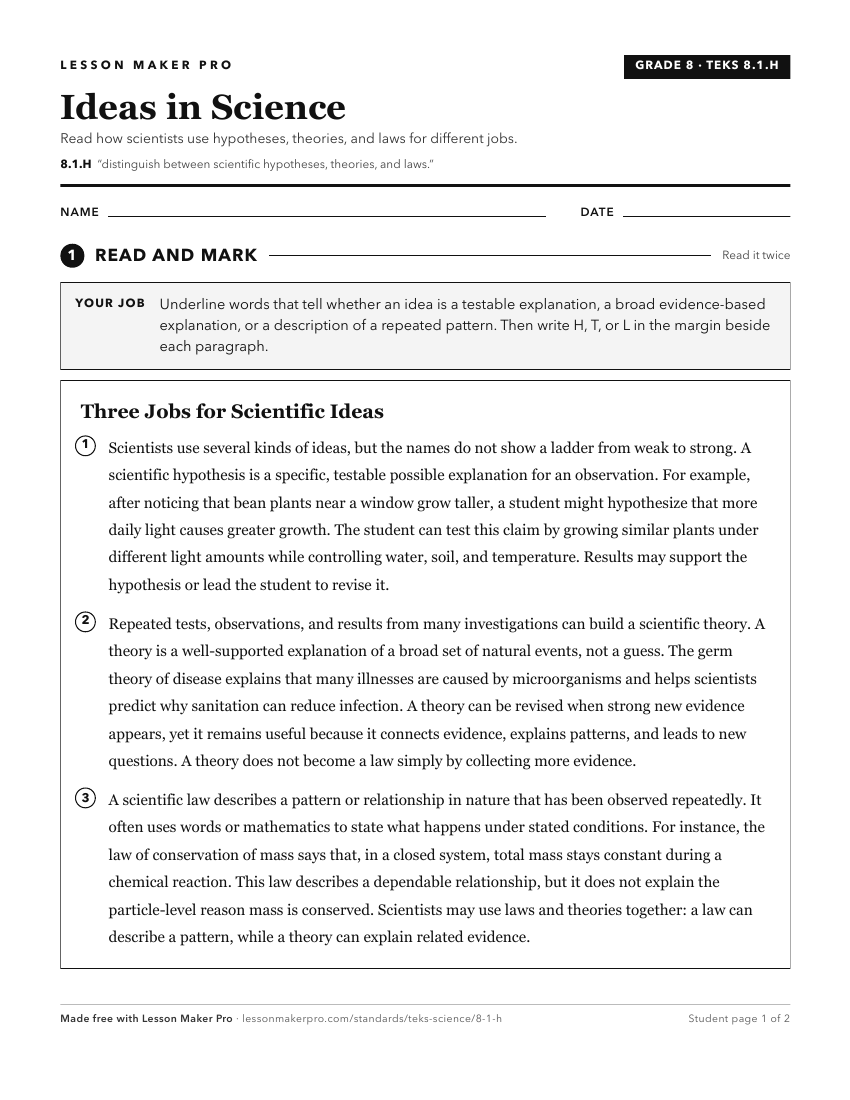 Preview of the 8.1.H printable worksheet