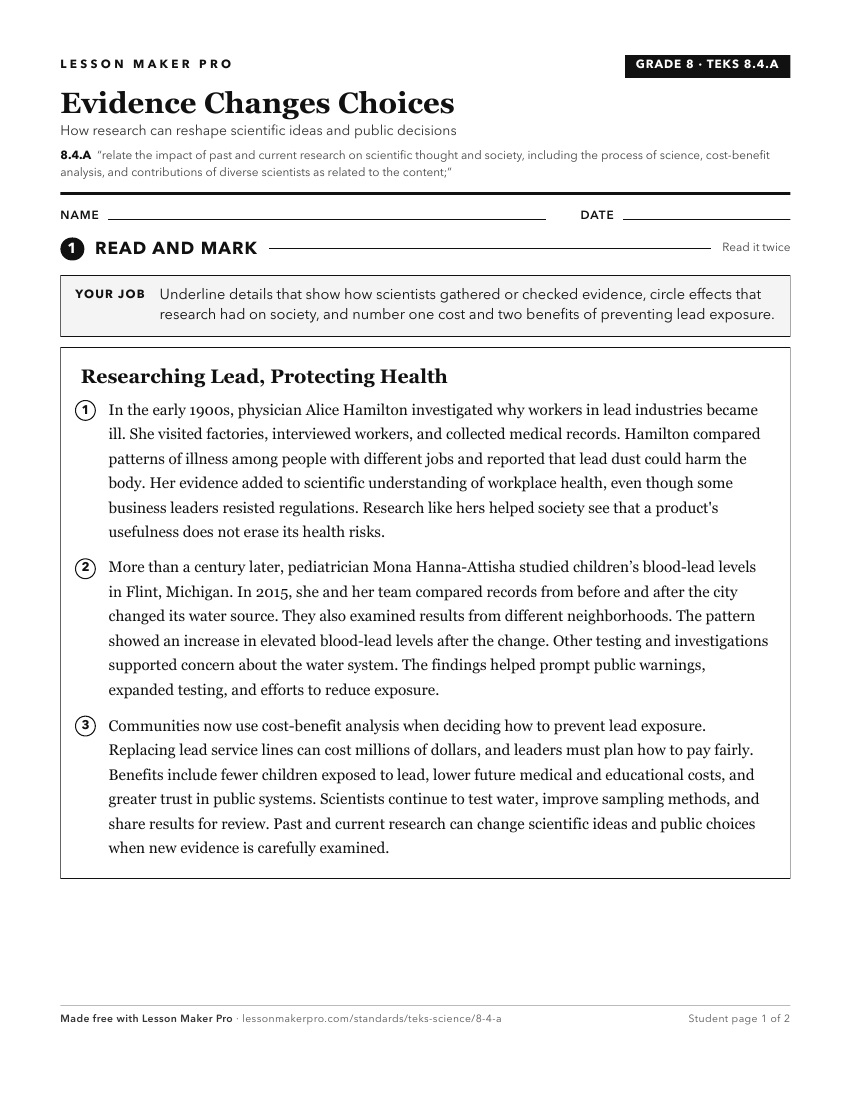 Preview of the 8.4.A printable worksheet