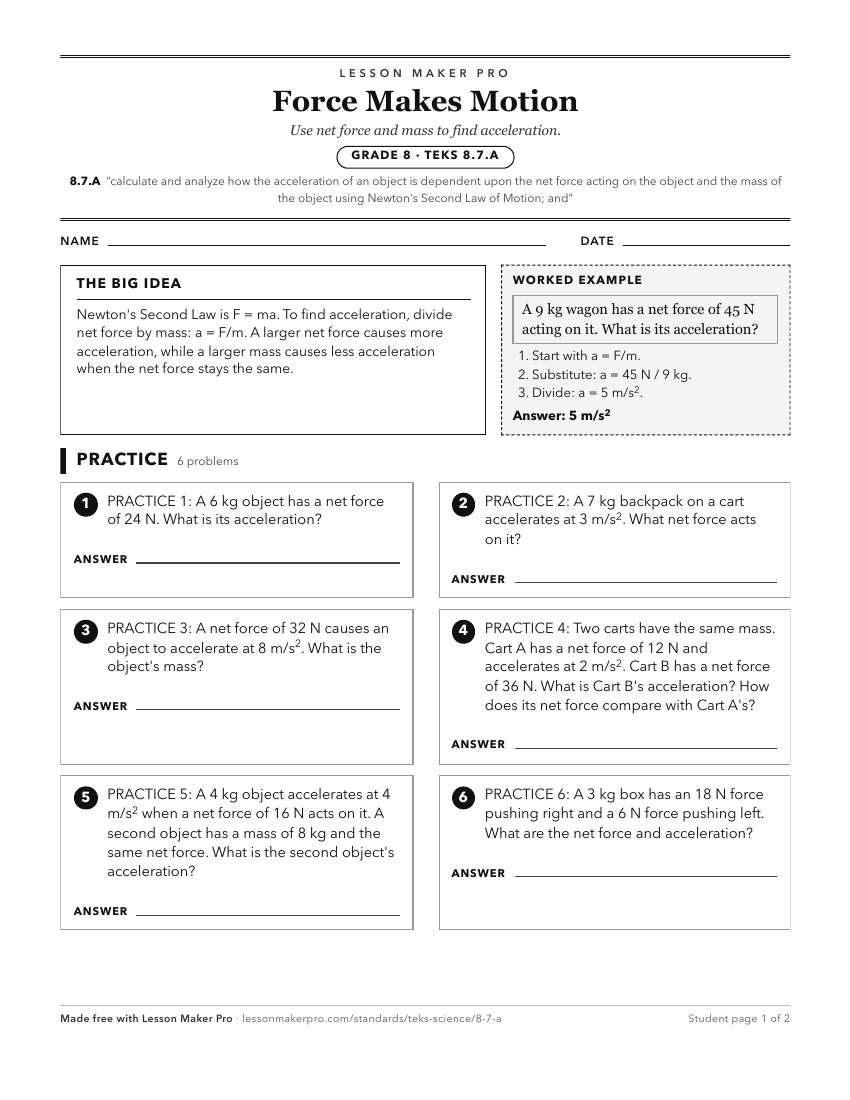 Preview of the 8.7.A printable worksheet