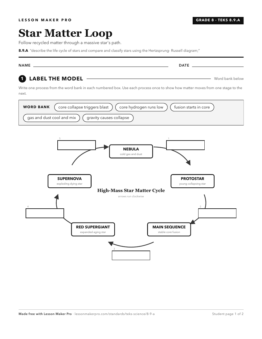 Preview of the 8.9.A printable worksheet