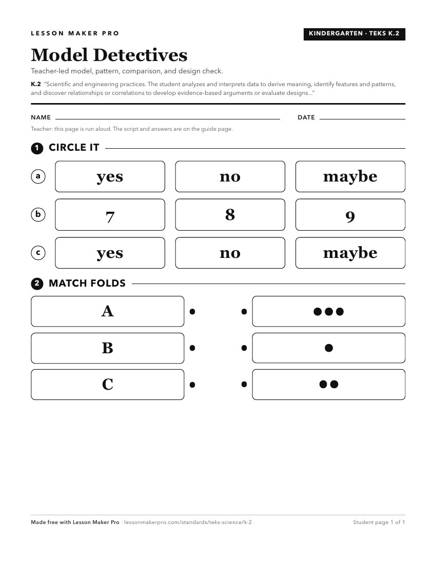 Preview of the K.2 printable worksheet