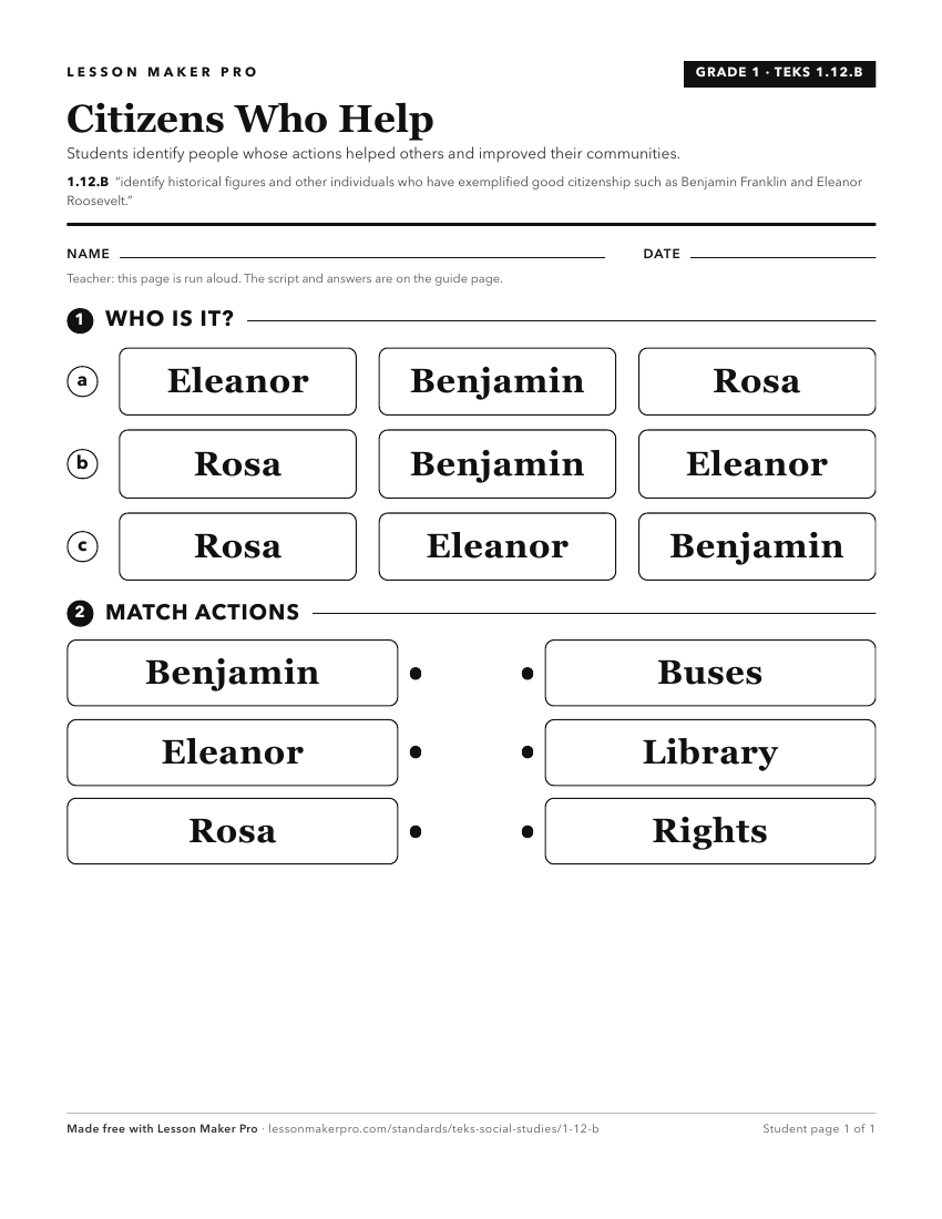 Preview of the 1.12.B printable worksheet