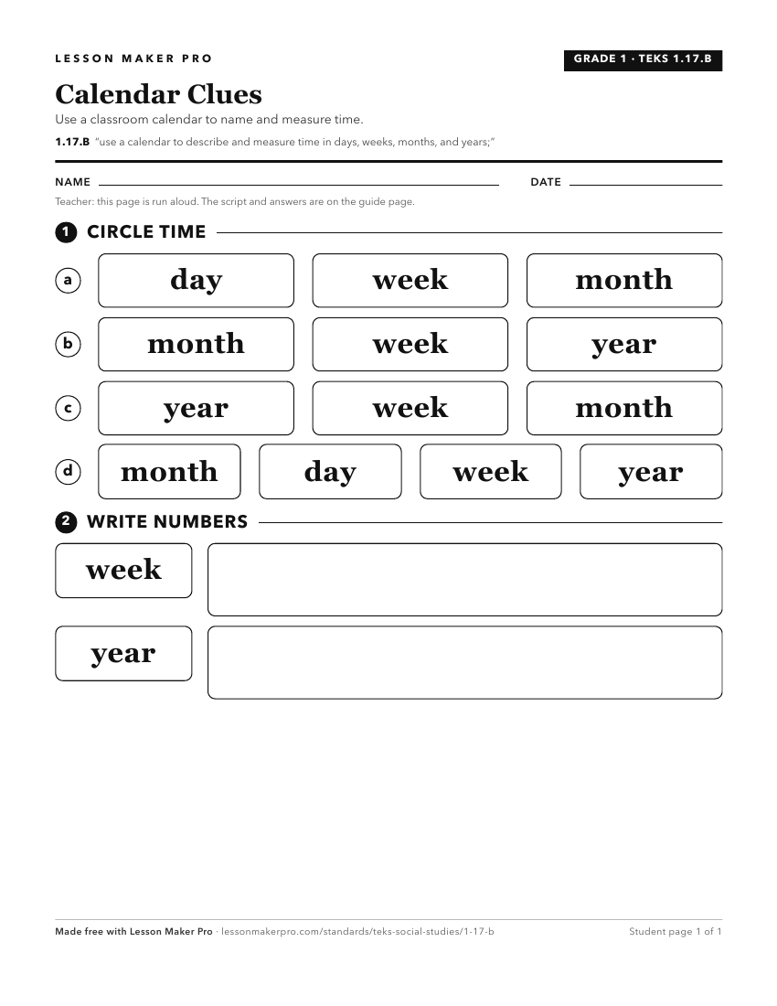 Preview of the 1.17.B printable worksheet
