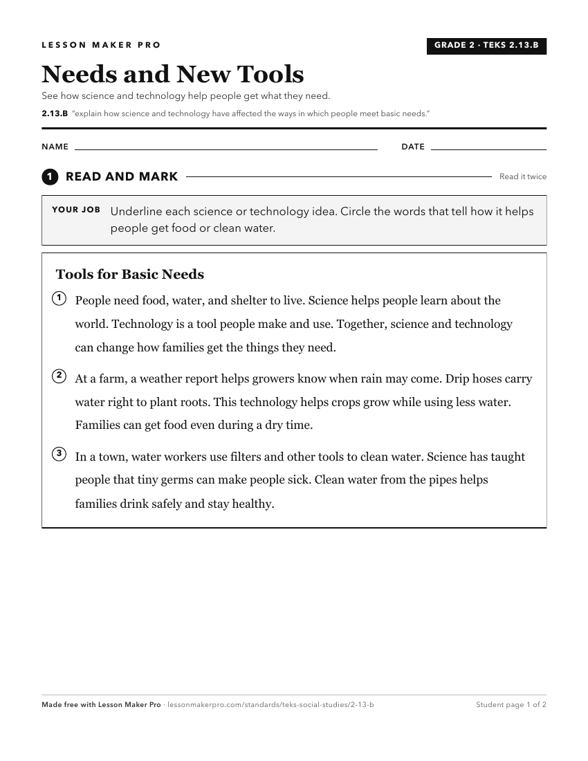 Preview of the 2.13.B printable worksheet