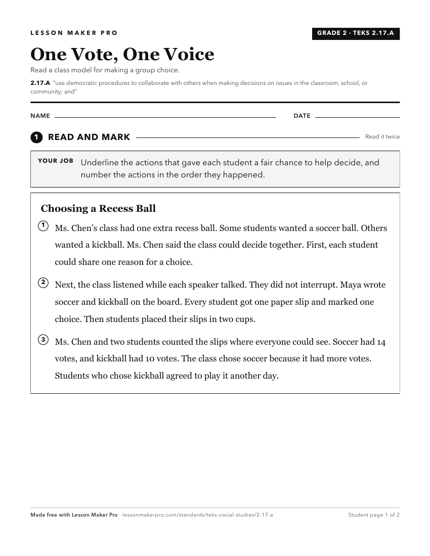 Preview of the 2.17.A printable worksheet