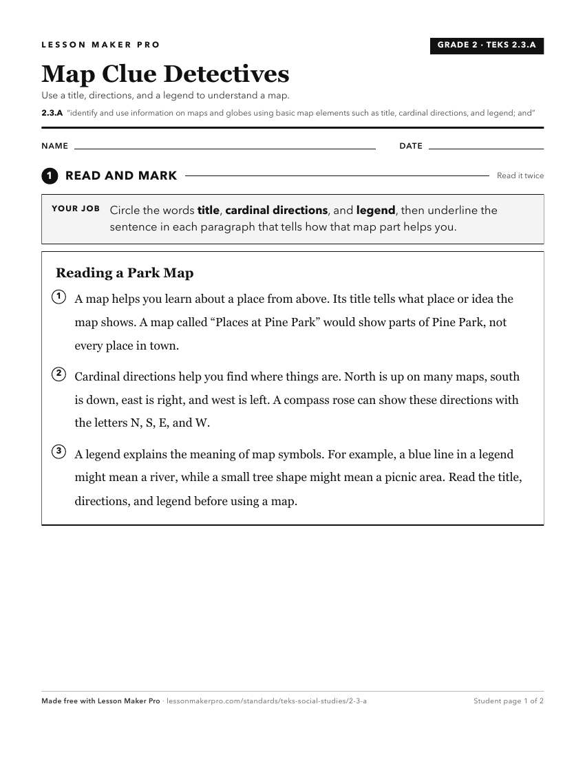 Preview of the 2.3.A printable worksheet