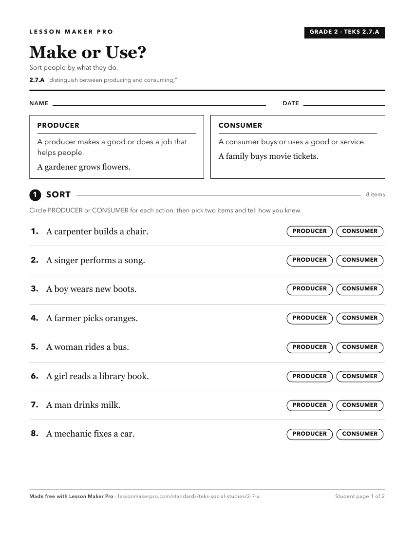 Preview of the 2.7.A printable worksheet