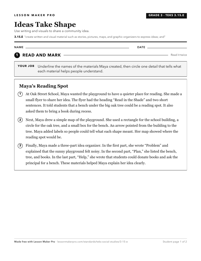 Preview of the 3.15.E printable worksheet