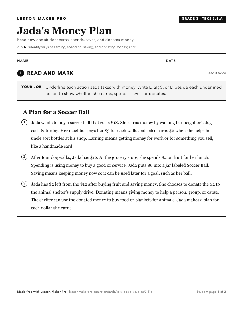 Preview of the 3.5.A printable worksheet