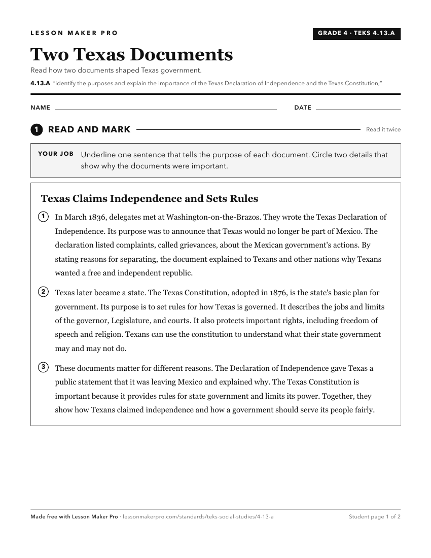 Preview of the 4.13.A printable worksheet