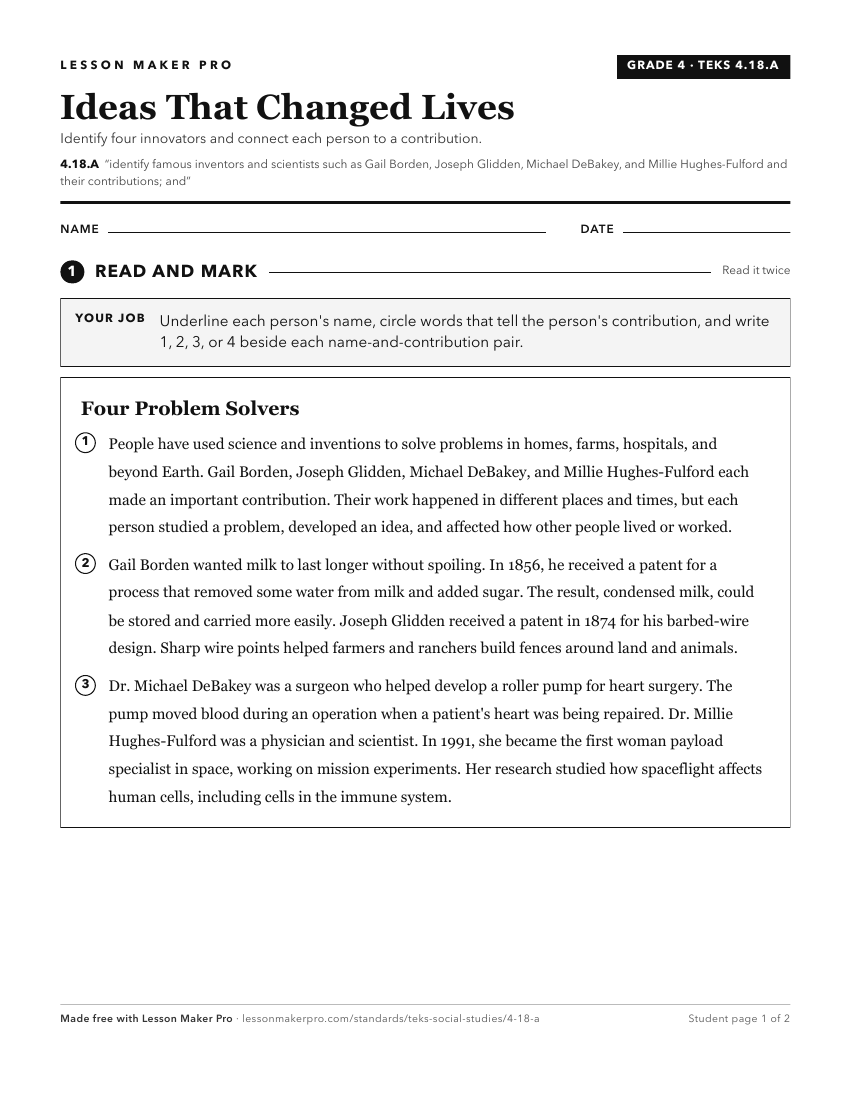 Preview of the 4.18.A printable worksheet
