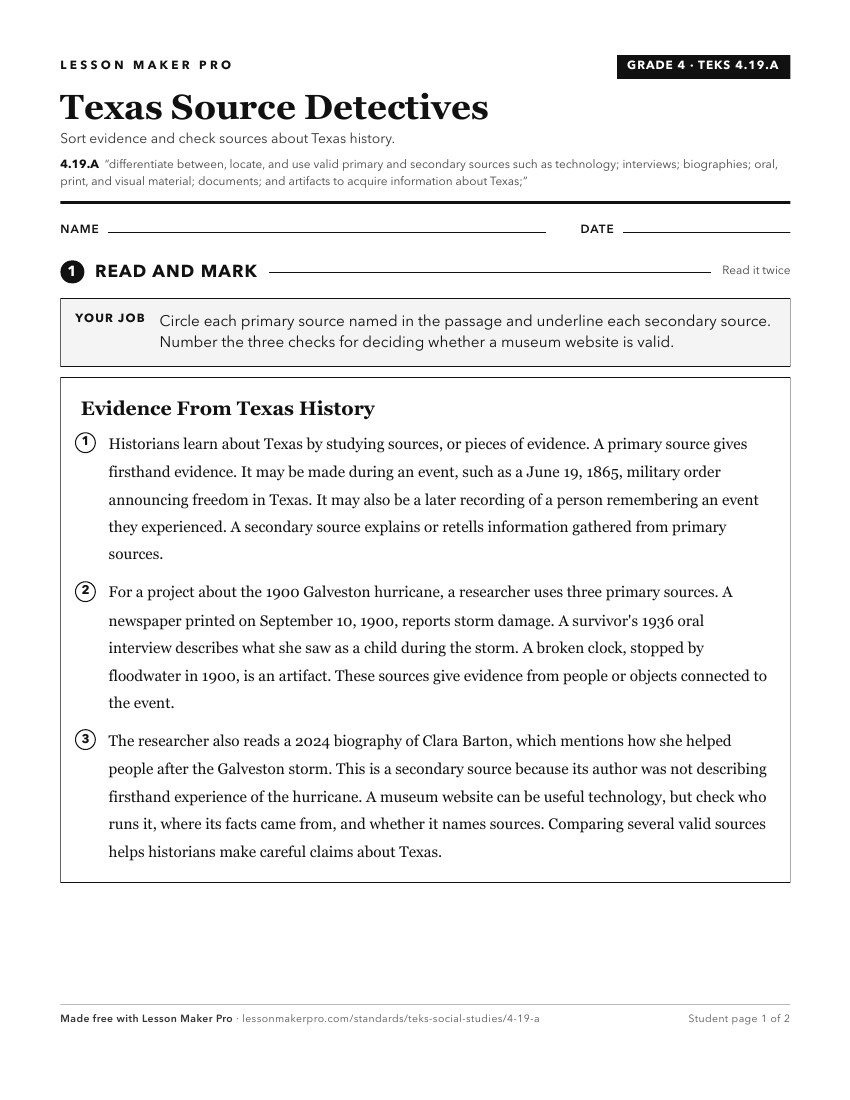 Preview of the 4.19.A printable worksheet