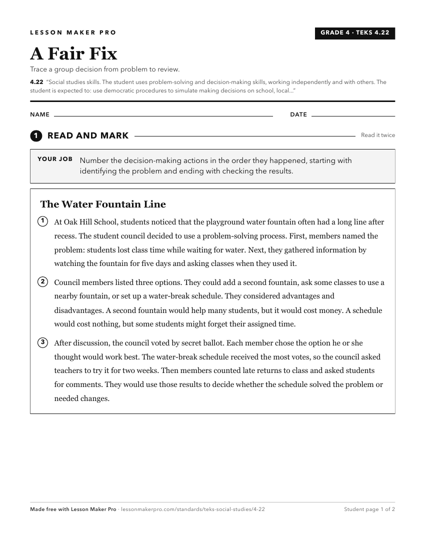 Preview of the 4.22 printable worksheet