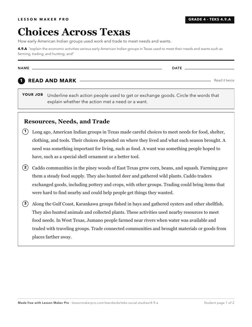 Preview of the 4.9.A printable worksheet
