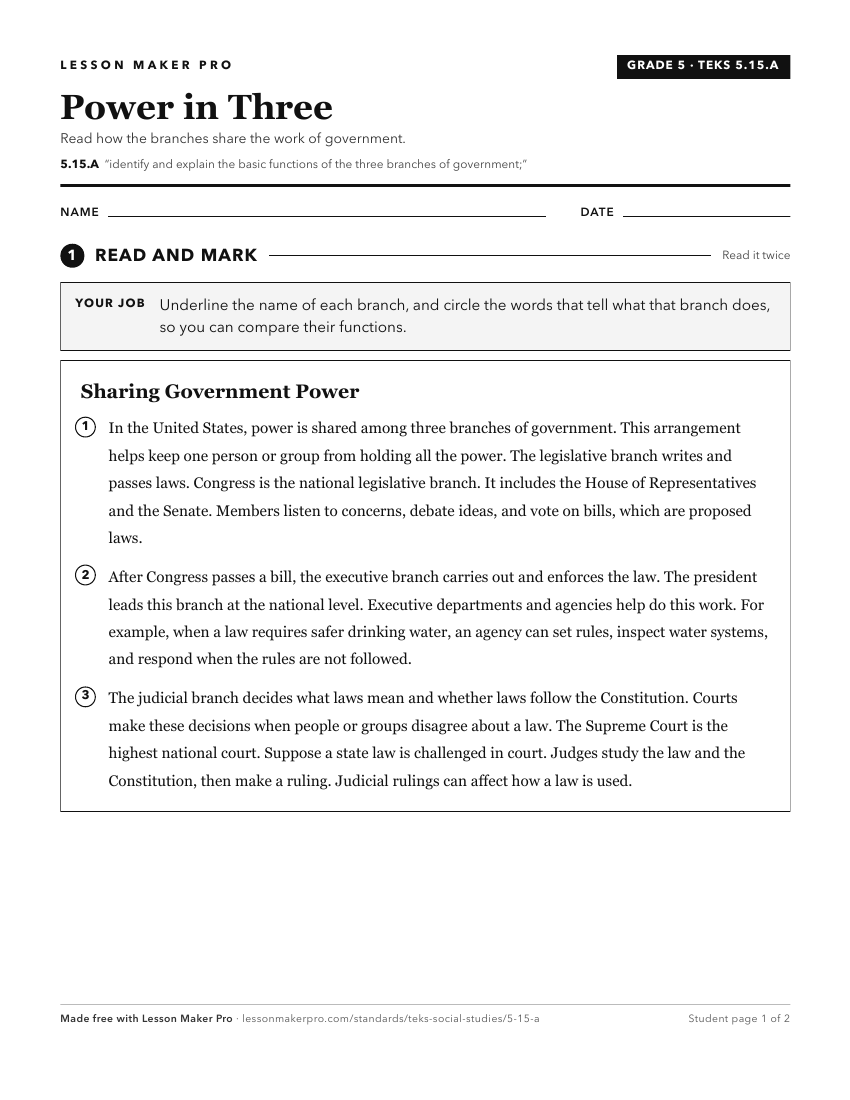 Preview of the 5.15.A printable worksheet