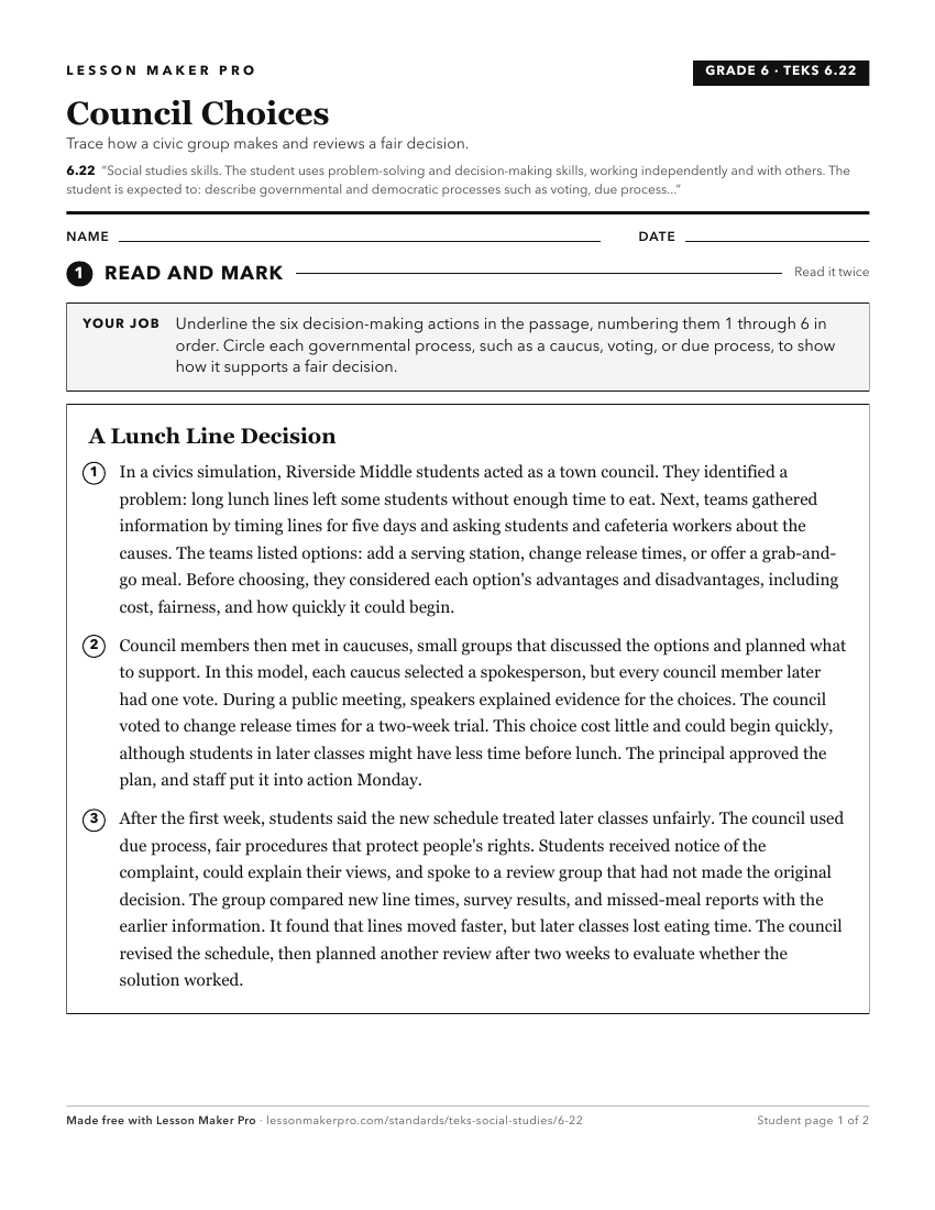 Preview of the 6.22 printable worksheet