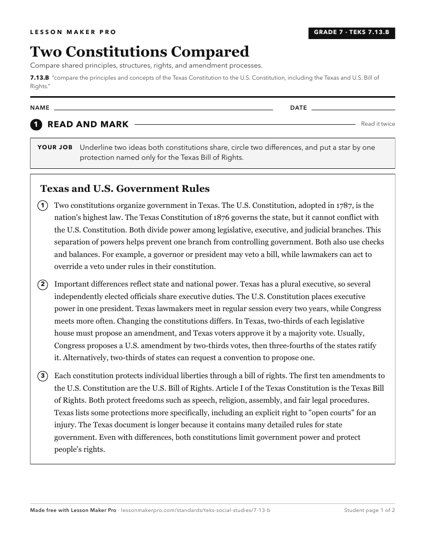 Preview of the 7.13.B printable worksheet