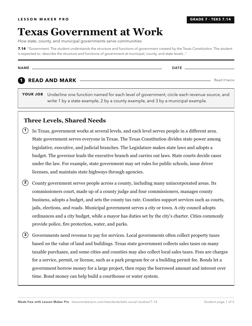 Preview of the 7.14 printable worksheet