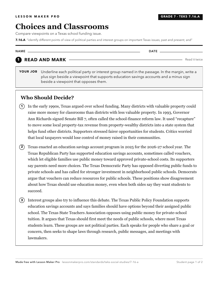 Preview of the 7.16.A printable worksheet