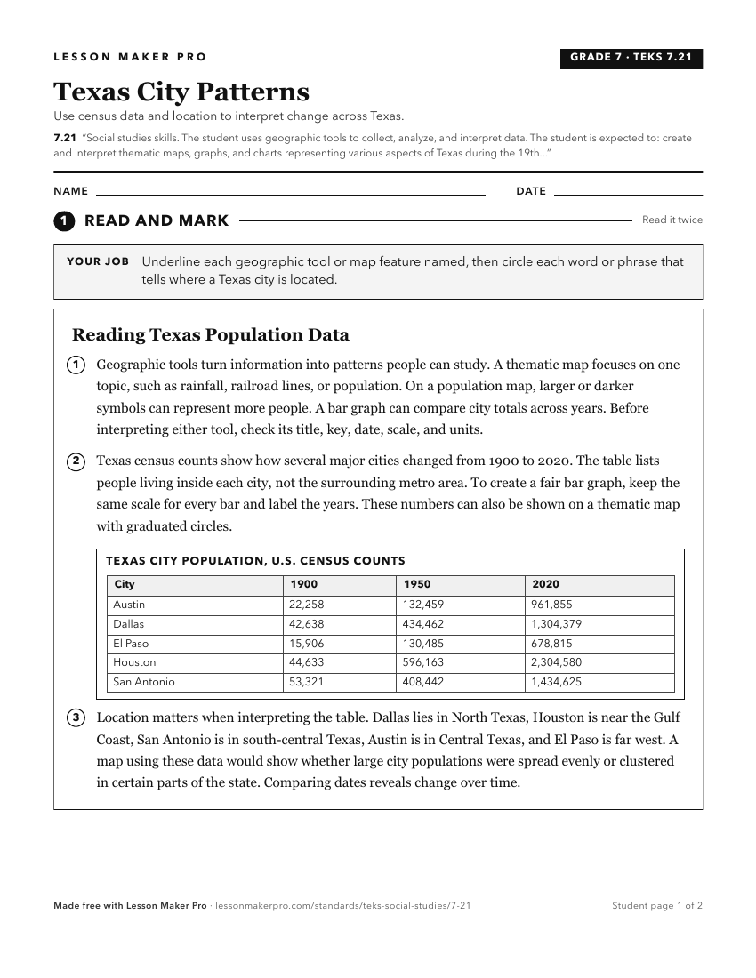 Preview of the 7.21 printable worksheet