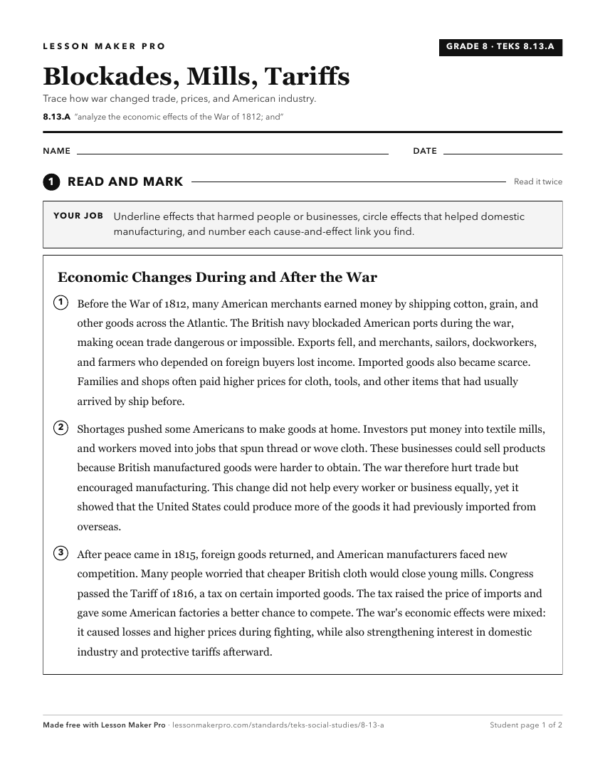 Preview of the 8.13.A printable worksheet