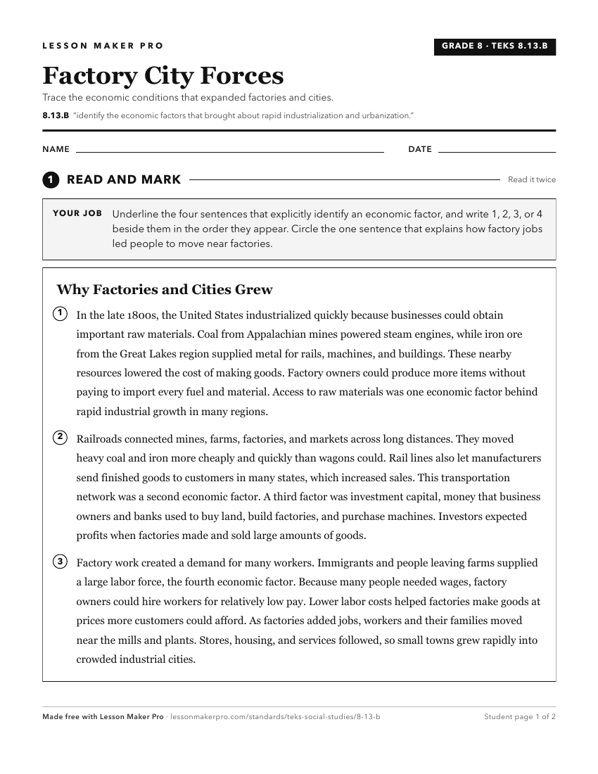Preview of the 8.13.B printable worksheet