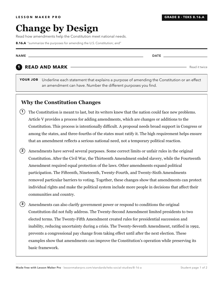 Preview of the 8.16.A printable worksheet