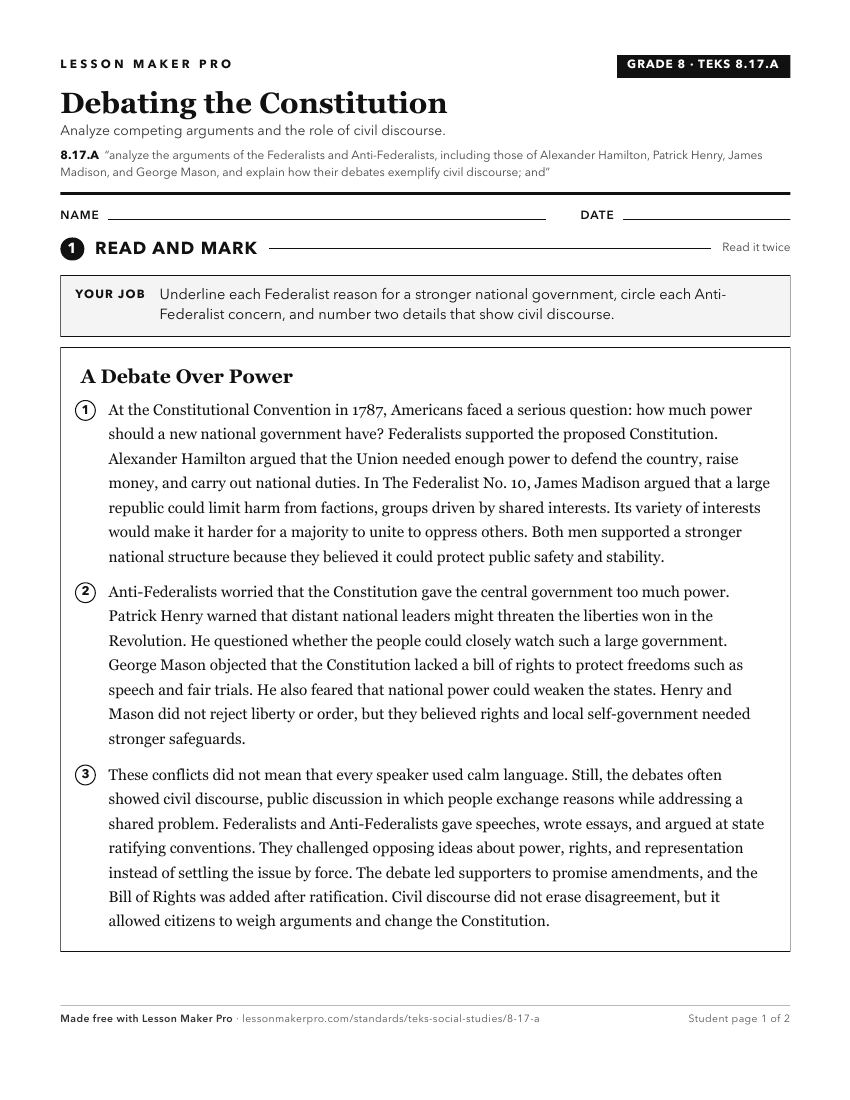 Preview of the 8.17.A printable worksheet