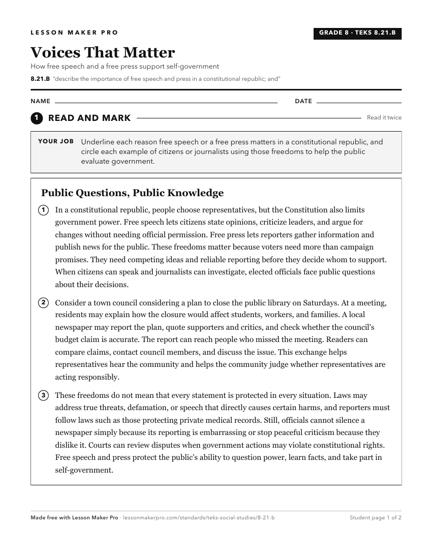 Preview of the 8.21.B printable worksheet