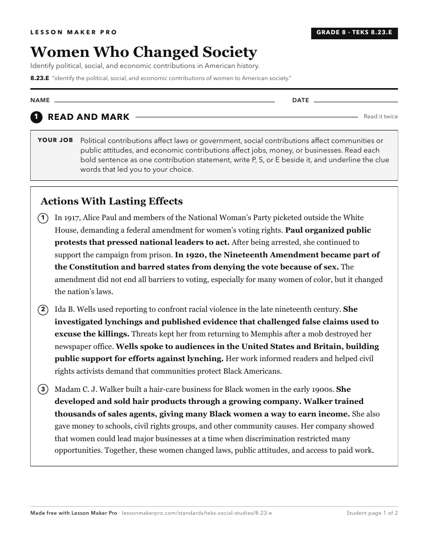 Preview of the 8.23.E printable worksheet