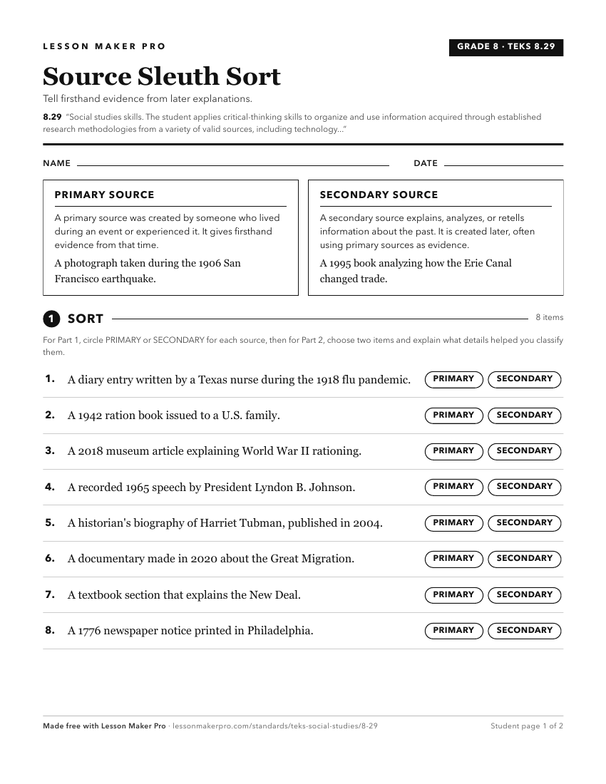 Preview of the 8.29 printable worksheet