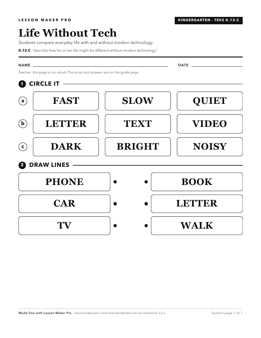 Preview of the K.12.C printable worksheet
