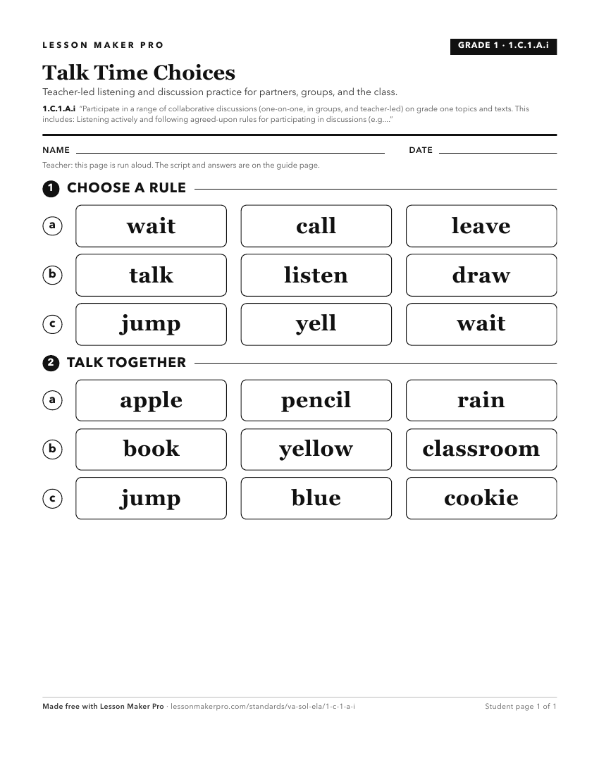 Preview of the 1.C.1.A.i printable worksheet