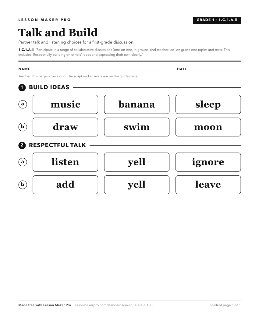 Preview of the 1.C.1.A.ii printable worksheet