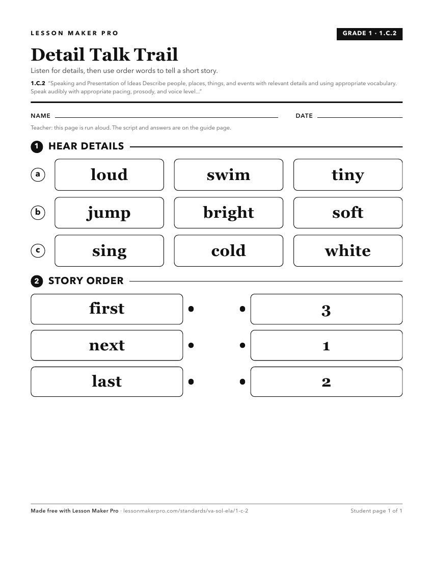 Preview of the 1.C.2 printable worksheet