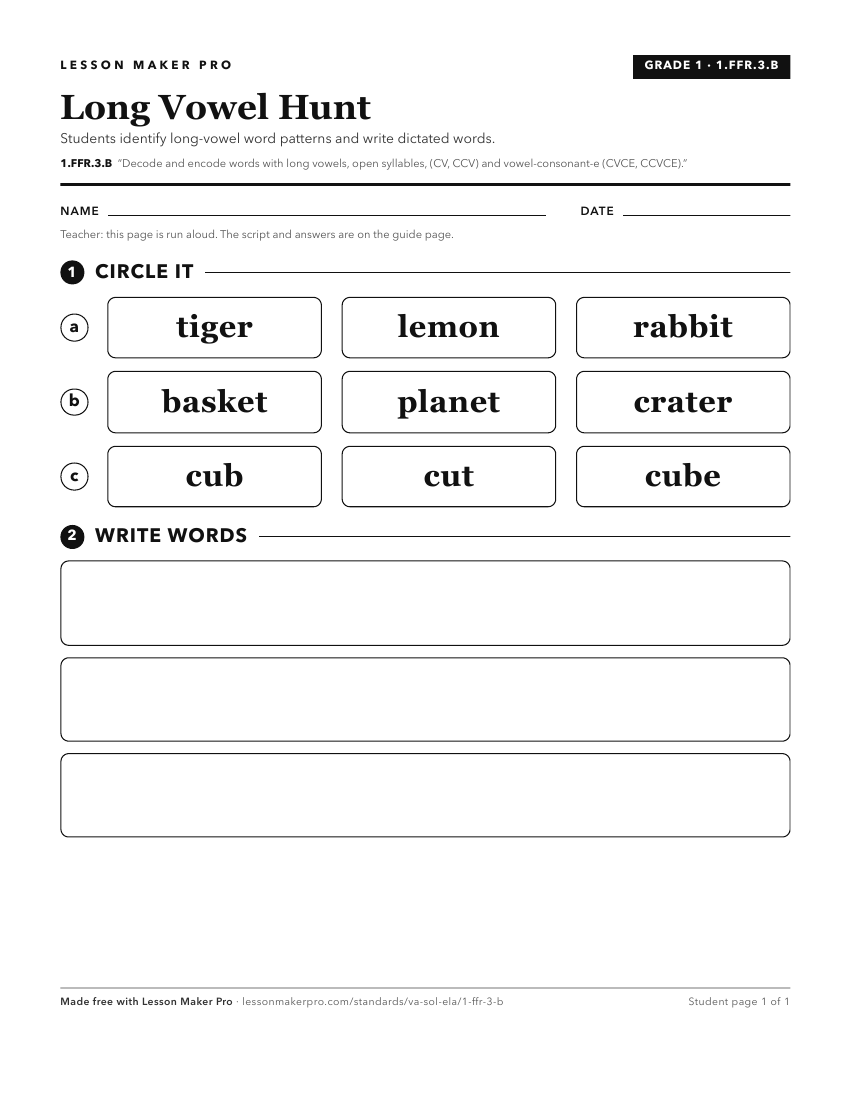 Preview of the 1.FFR.3.B printable worksheet