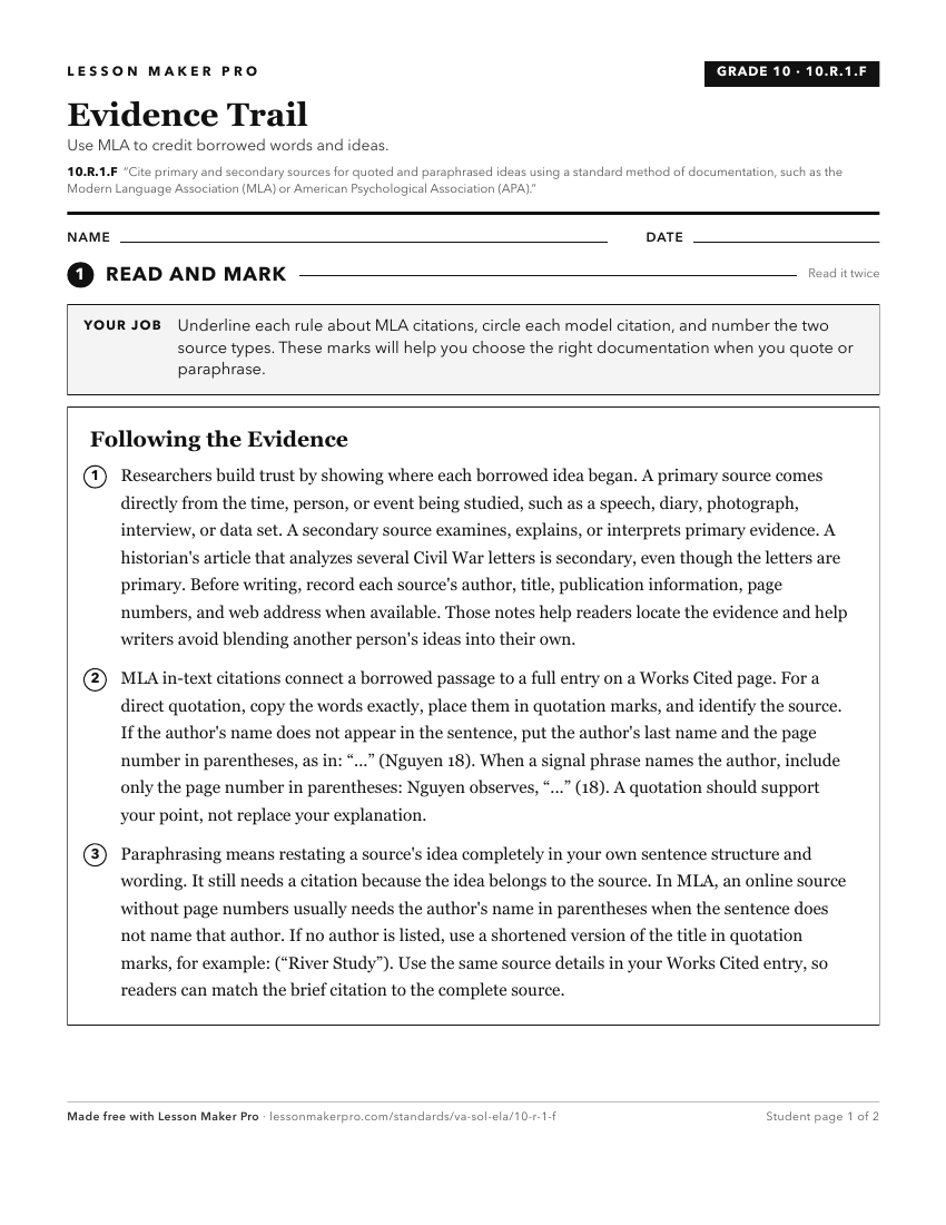 Preview of the 10.R.1.F printable worksheet