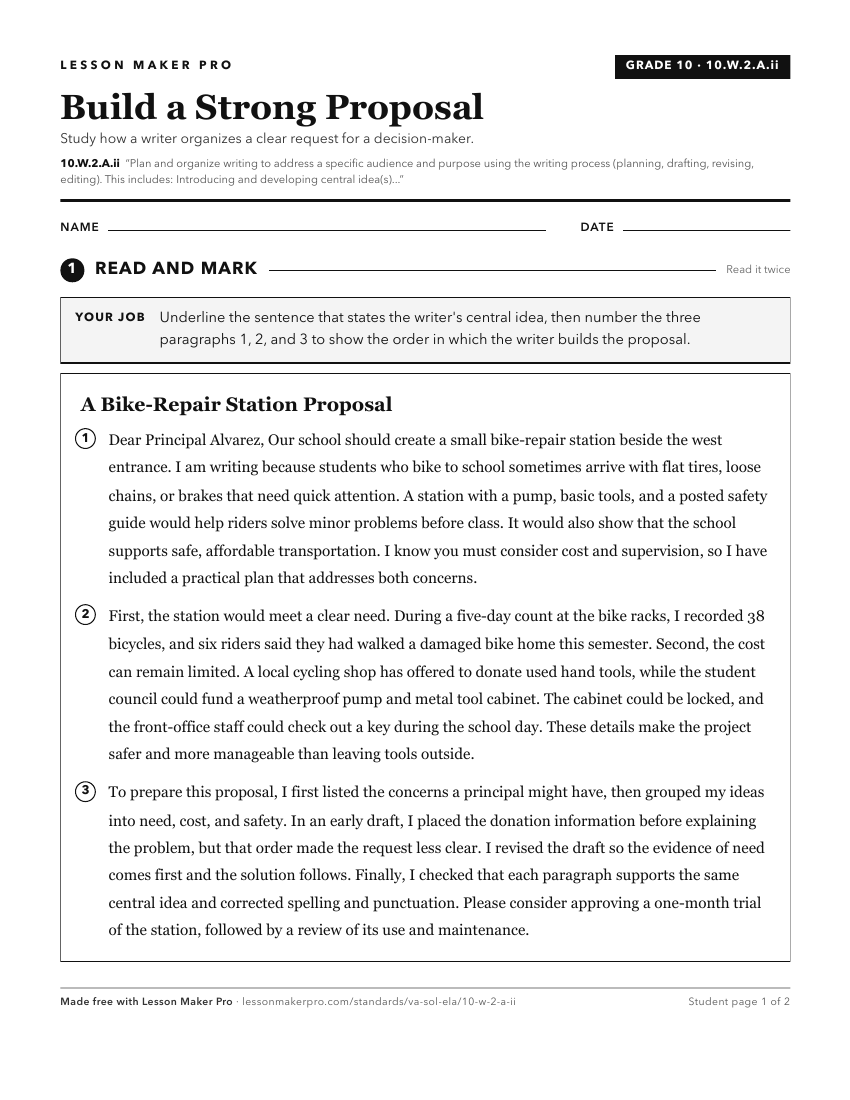 Preview of the 10.W.2.A.ii printable worksheet