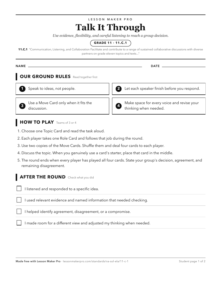 Preview of the 11.C.1 printable worksheet