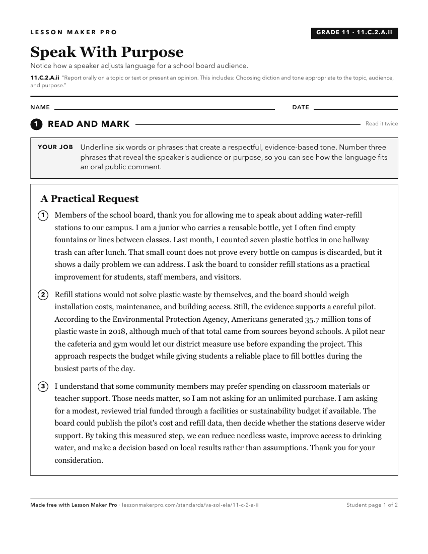 Preview of the 11.C.2.A.ii printable worksheet