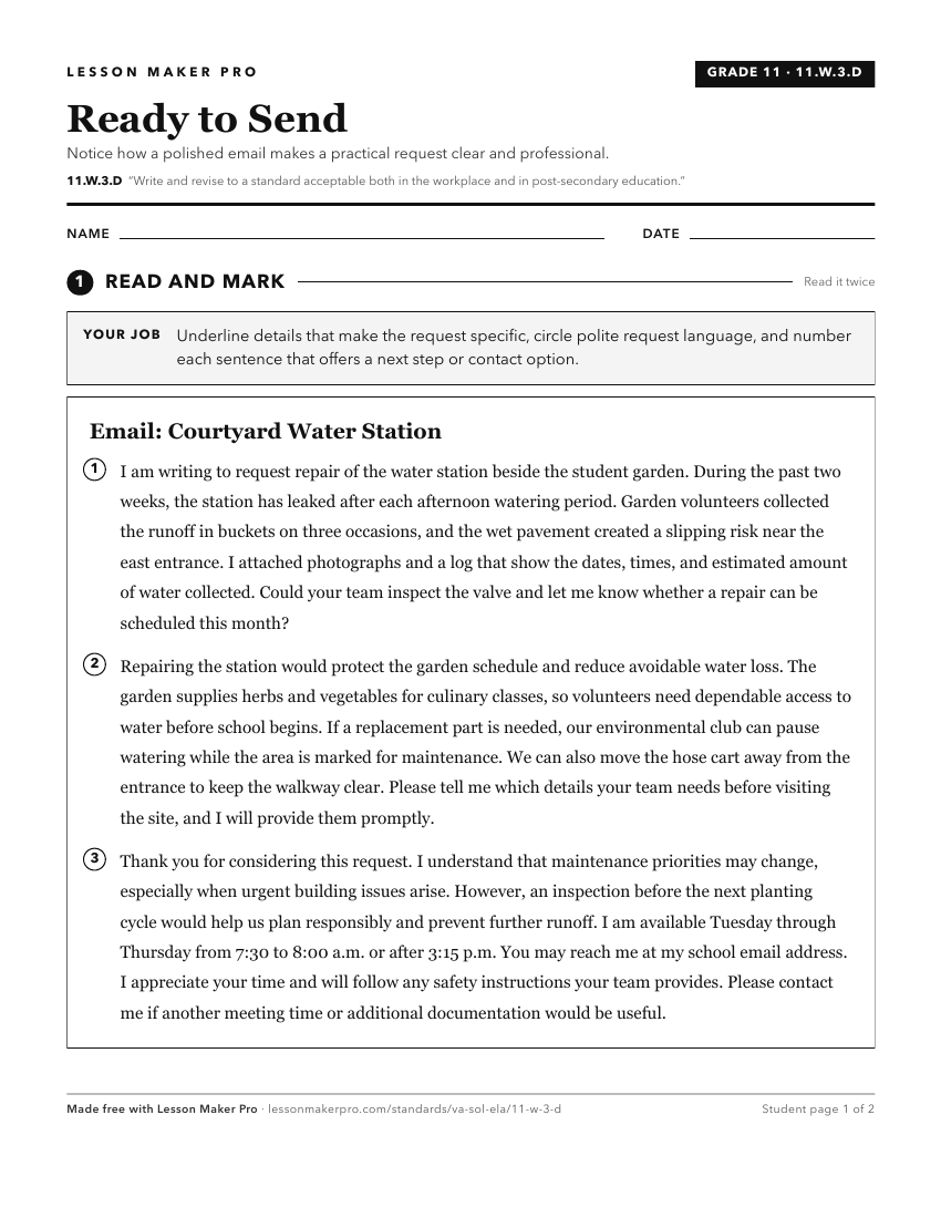 Preview of the 11.W.3.D printable worksheet